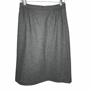 Vtg Country Suburbans 80’s Career Wool skirt 12